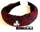 *¤* Forever21 Accessories: Gathered Lace Headband-Red Ҵ١