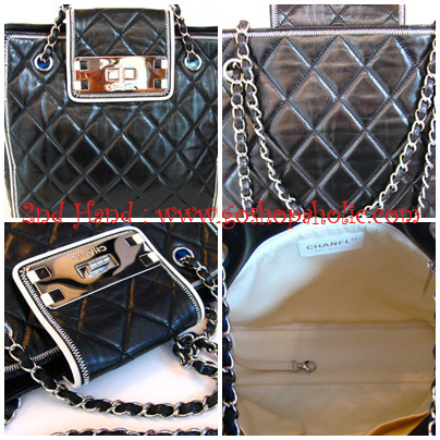 *Special Item 2nd Hand* Chanel : Accordion Tote Bag-BLACK оªҾ - ԡٻʹ٢Ҵٻԧ